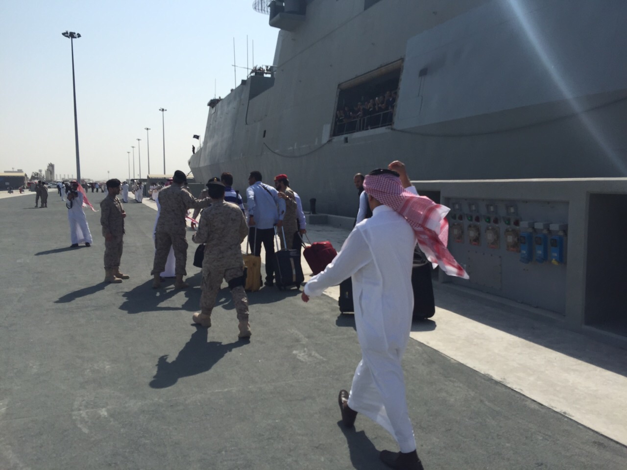 evakuasi saudi di Yaman - 3