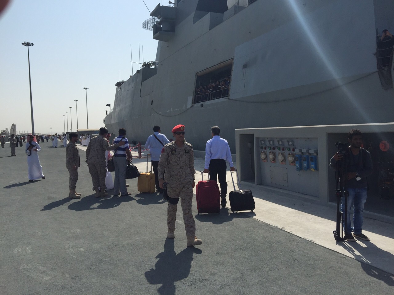 evakuasi saudi di Yaman - 5