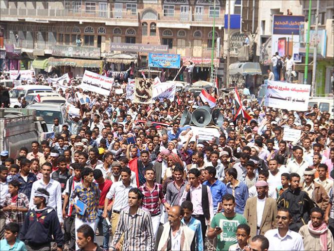 unjuk rasa yaman 3