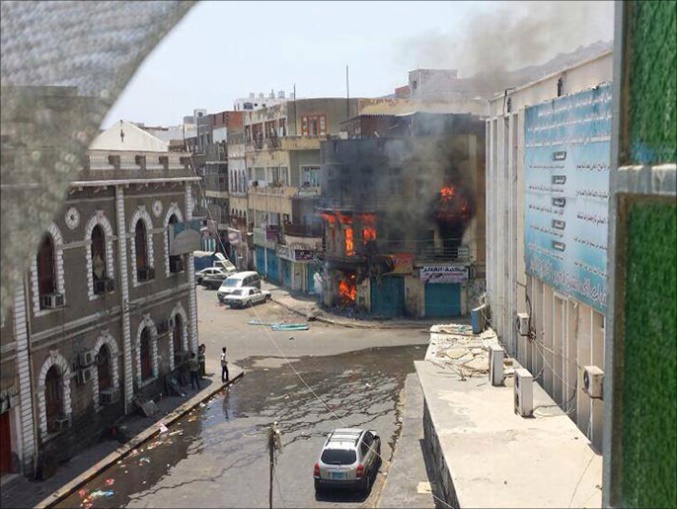 Aden Di Bawah Hujan Bom Pemberontak Syiah Houthi