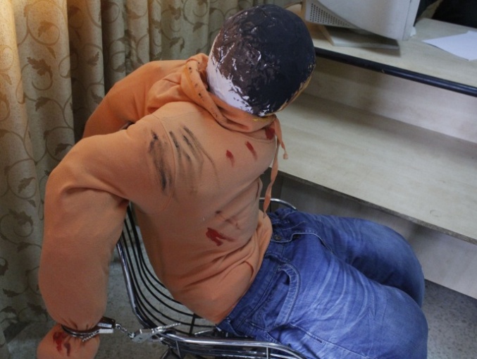 Pameran Isi penjara Israel-penyiksaan tahanan