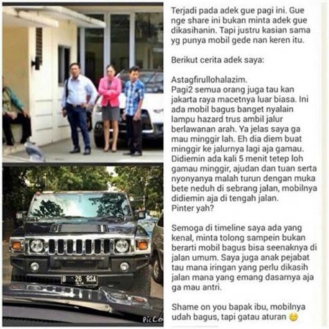 Ini Klarifikasi Raja Sapta Aji, Pengusaha Pemilik Hummer Yang Lawan Arus