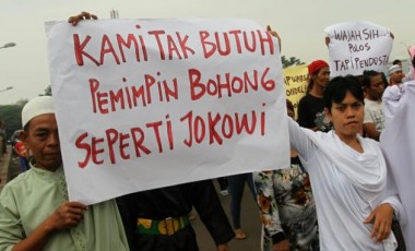 Media China: Jokowi Tidak Becus Jadi Presiden