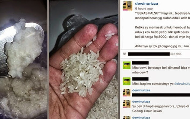 Heboh Beras Plastik Asal Cina, Polisi Tutup Kios di Pasar Mutiara Gading, Bekasi