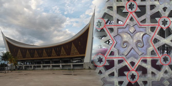 simbol-diduga-bintang-yahudi-di-masjid-raya-sumbar-gegerkan-warga
