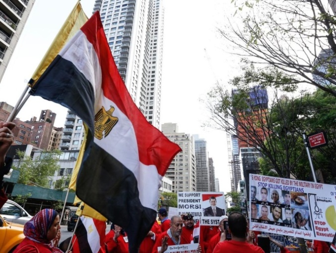 Aksi Unjuk Rasa Kecam Vonis Mati Muhammad Mursi di Berbagai Belahan Dunia