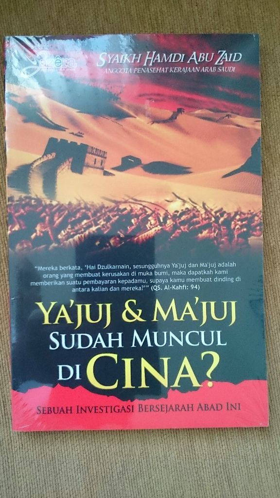 Resensi Buku : Yajuj & Majuj Sudah Muncul di China?