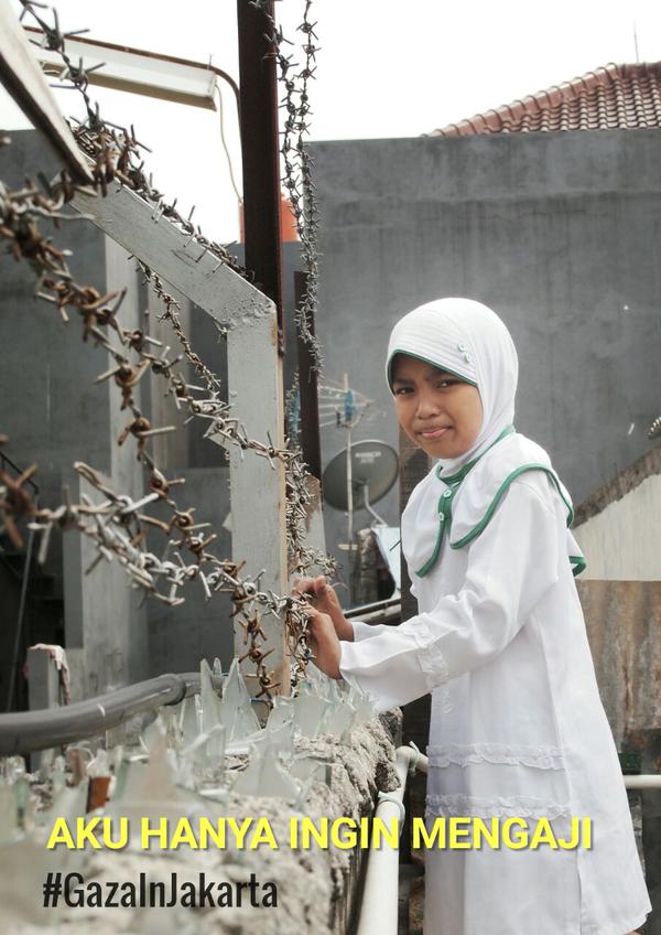 #GazaInJakarta Sulitnya Warga Kemang Untuk Ibadah ke Masjid, Ahok Peduli Gak Ya?