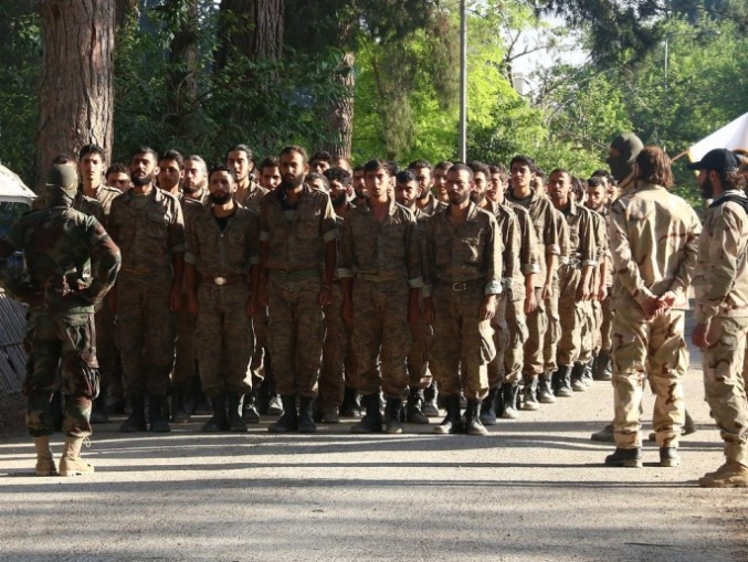 Melihat Wisuda Militer Milik Salah Satu Faksi Revolusi Suriah