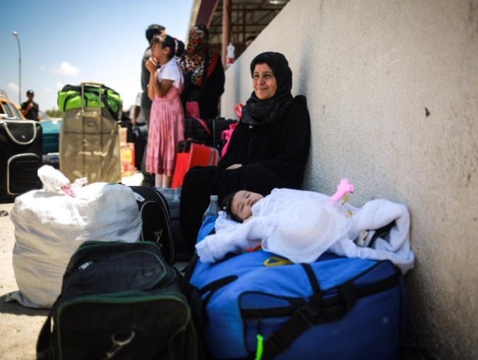 Perlintasan Rafah - menanti giliran ke tanha kelahiran