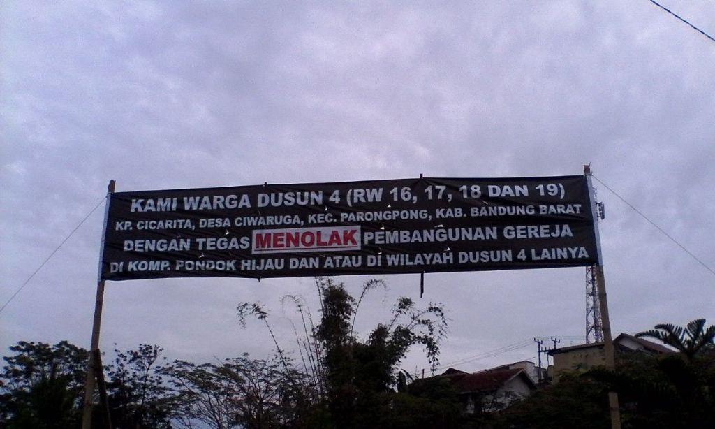 Tidak Ada Jemaat Tapi Mau Bangun Gereja Katolik, Warga Parongpong Bandung Unjuk Rasa