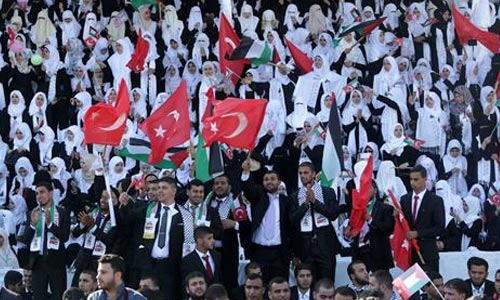 pernikahan massal di Gaza 1