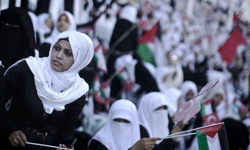 pernikahan massal di Gaza 3