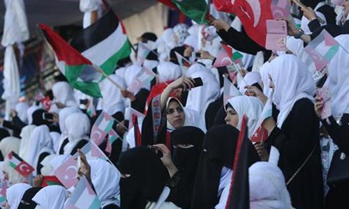 pernikahan massal di Gaza