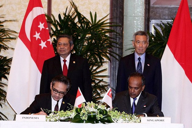 SBY ke Singapura