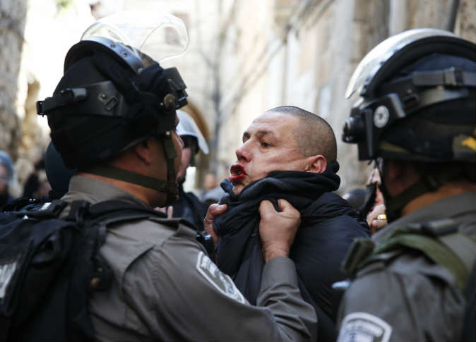 benterok Masjid al Aqsha tgl 26-07 - suasan tegang