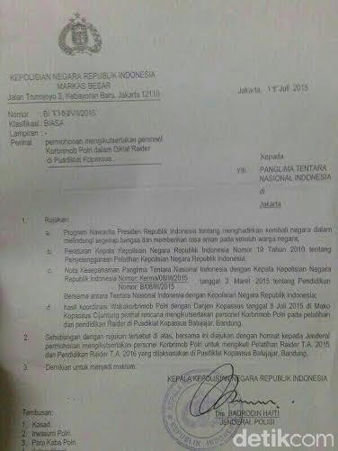 Brimob Minta Dilatih Kopassus, TNI Kaget dan Tolak Mentah-Mentah