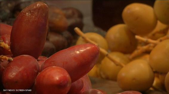 festival kurma liwa - rutab merah dan kuning