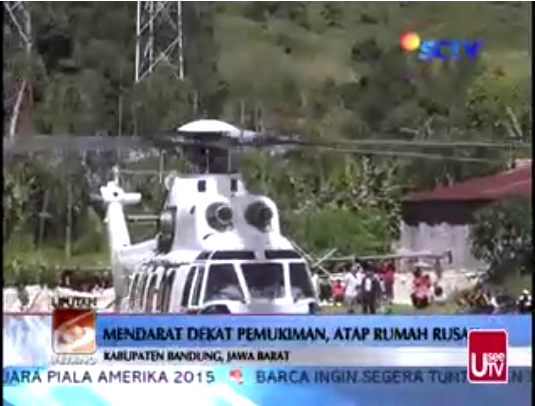 Helikopter Jokowi Hancurkan dan Sapu Puluhan Rumah Warga