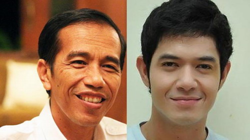 jokowi beda tipis