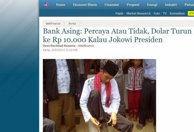 Rupiah Sudah Rp.14.000,- Mari Jatuhkan Prabowo Sekarang!