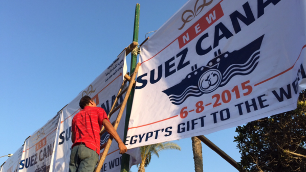 persiapan pembukaan Suez Canal -