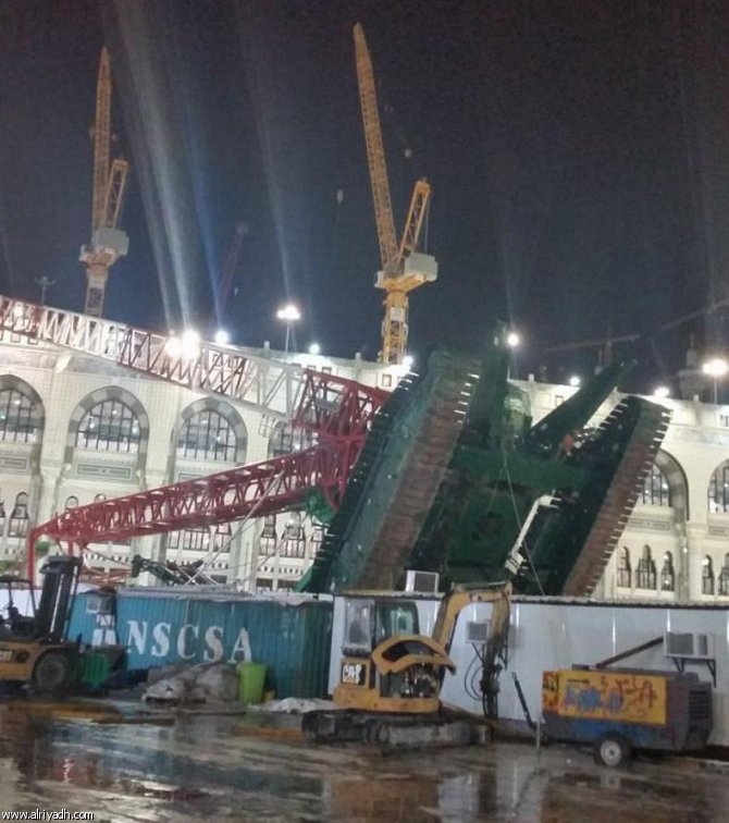 Pengadilan Saudi Putuskan Korban Tragedi Crane 2015 Tidak Dapat Ganti Rugi