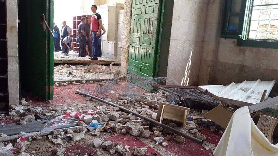 Foto Dan Video Perusakan Masjid Al Aqsha Oleh Zionis Israel