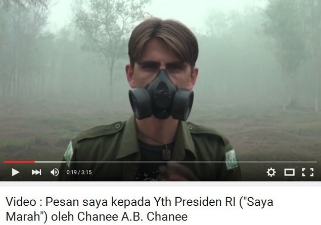 Soal Kabut Asap, Bule Perancis Ini Marahi Jokowi Lewat Youtube
