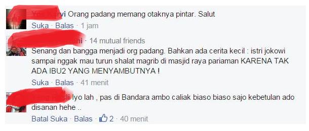 jokowi dicuekin di padang (1)