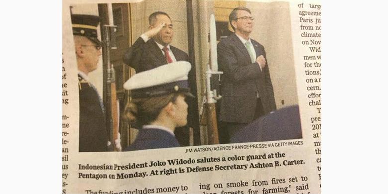 Tidak Respeknya Washington Post Terhadap Jokowi