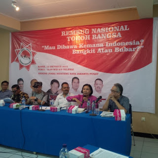 Rembug Tokoh Nasional Tegaskan Jokowi-JK Pasti Jatuh!