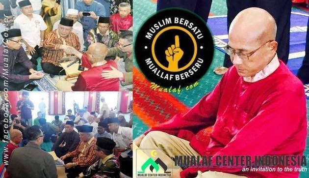 Setelah 28 Tahun Mengkaji Semua Agama, Petinggi Budha Ini Akhirnya Bersyahadat