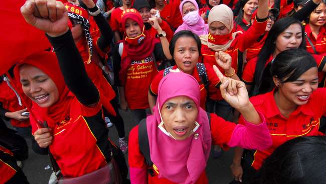 Buruh Kondolidasi di 200 Kota Jelang Mogok Nasional 24-27 November