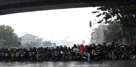 Polisi Akan Sweeping Motor Neduh Sembarangan, Membandel Bisa Kena Denda Rp.250.000