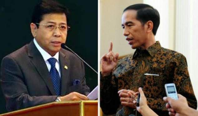 Serangan Balik Setnov Bikin Marah Jokowi?