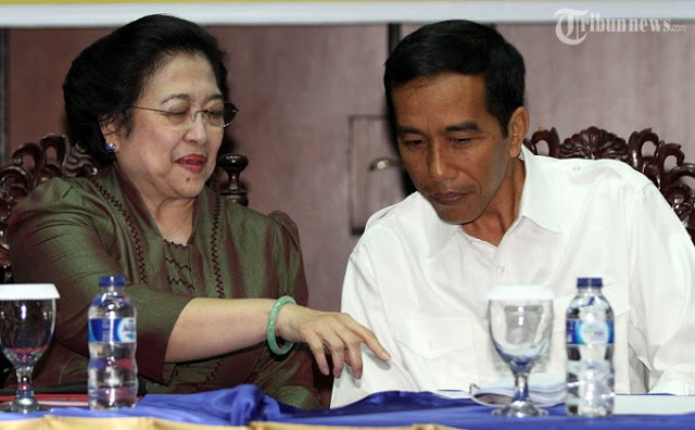 jokowi diatur megawati