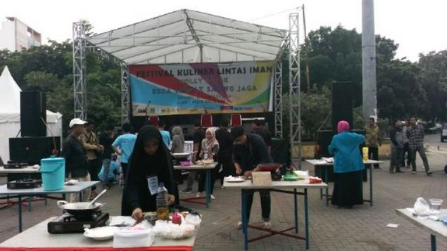 Acara Bersama Syiah, HKBP, dan Ahmadiyah di Depan Aula Masjid Agung Bekasi Tak Berizin