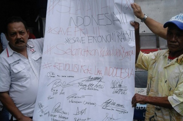 APKLI Serukan Revolusi Kaki Lima Tumbangkan Rezim Yang Selalu Bikin Susah Rakyat Kecil