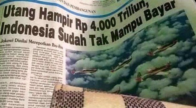 Utang Menjulang Bikin Indonesia Bubar?