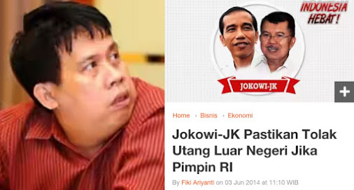 Jokowi Gunakan Utang Untuk Anggaran Rutin Pemerintah