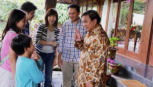 Prabowo Subianto: Saya Ingatkan, Yang Dulu Narik Ahok ke Jakarta Itu Saya!