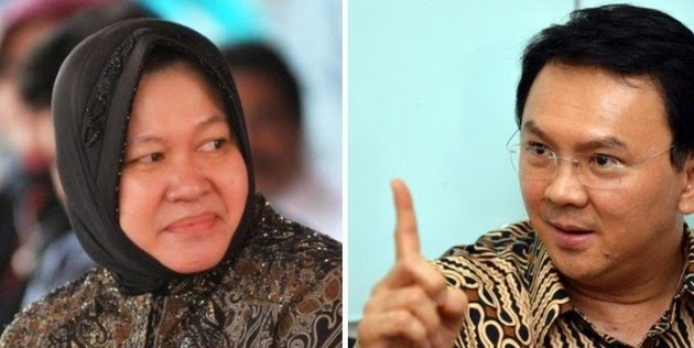 Risma Geram Dengar Ocehan Ahok: "Itu Orang Sombong, Arek Suroboyo Bisa Marah Dihina Begitu!"