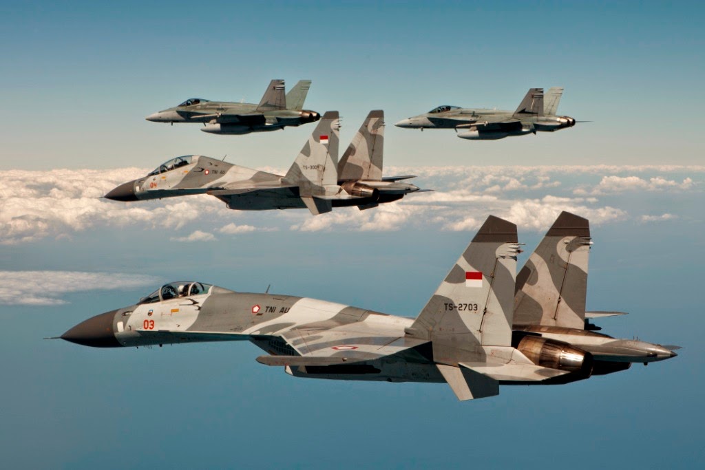 Cina Belagu, TNI-AU Siapkan Jet Tempur Untuk Amankan Laut Natuna