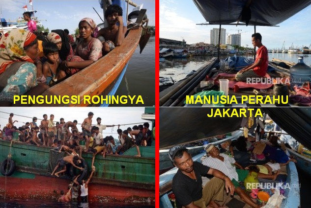 Pribumi Jakarta Ini Bagai Manusia Perahu Rohingya, Mana Kepedulian Jokowi?