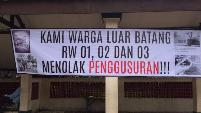 Tolak Penggusuran, Warga: Mana Berani Ahok Datang Ke Sini Untuk Dialog!