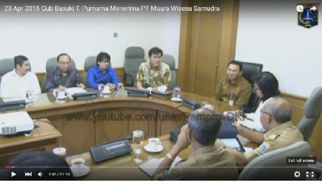 Pernah Rapat Bareng Tapi Ahok Ngaku Tak ada Kerjasama Dengan Podomoro, Ahok Mau 'Cuci Tangan'?