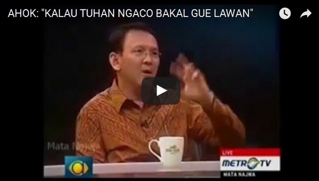 Podomoro Gate, Jawaban Tuhan Atas Tantangan Kesombongan Ahok