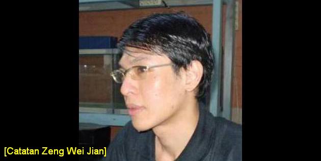 Zeng Wei Jian: "Setitik Api di Luar Batang"