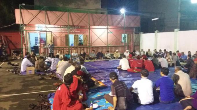 Dipecat Ahok, Forum RT-RW Berkumpul di Tanah Abang Lakukan Perlawanan
